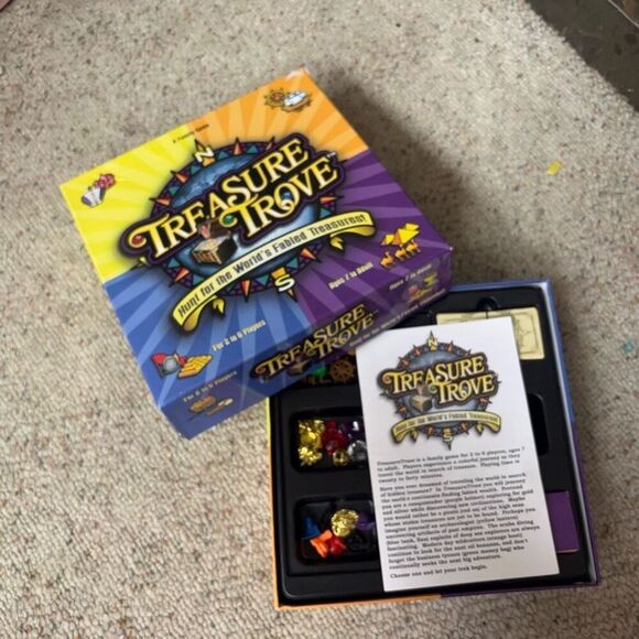 Treasure Trove Board Game – Hunt for the World’s Fabled Treasures - Picture 10 of 12